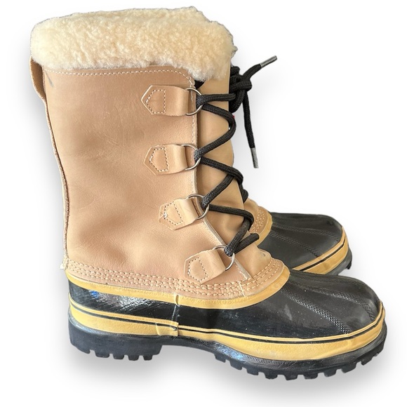 Sorel Kaufman Caribou Winter Boots Men’s Size 8 - Picture 5 of 11